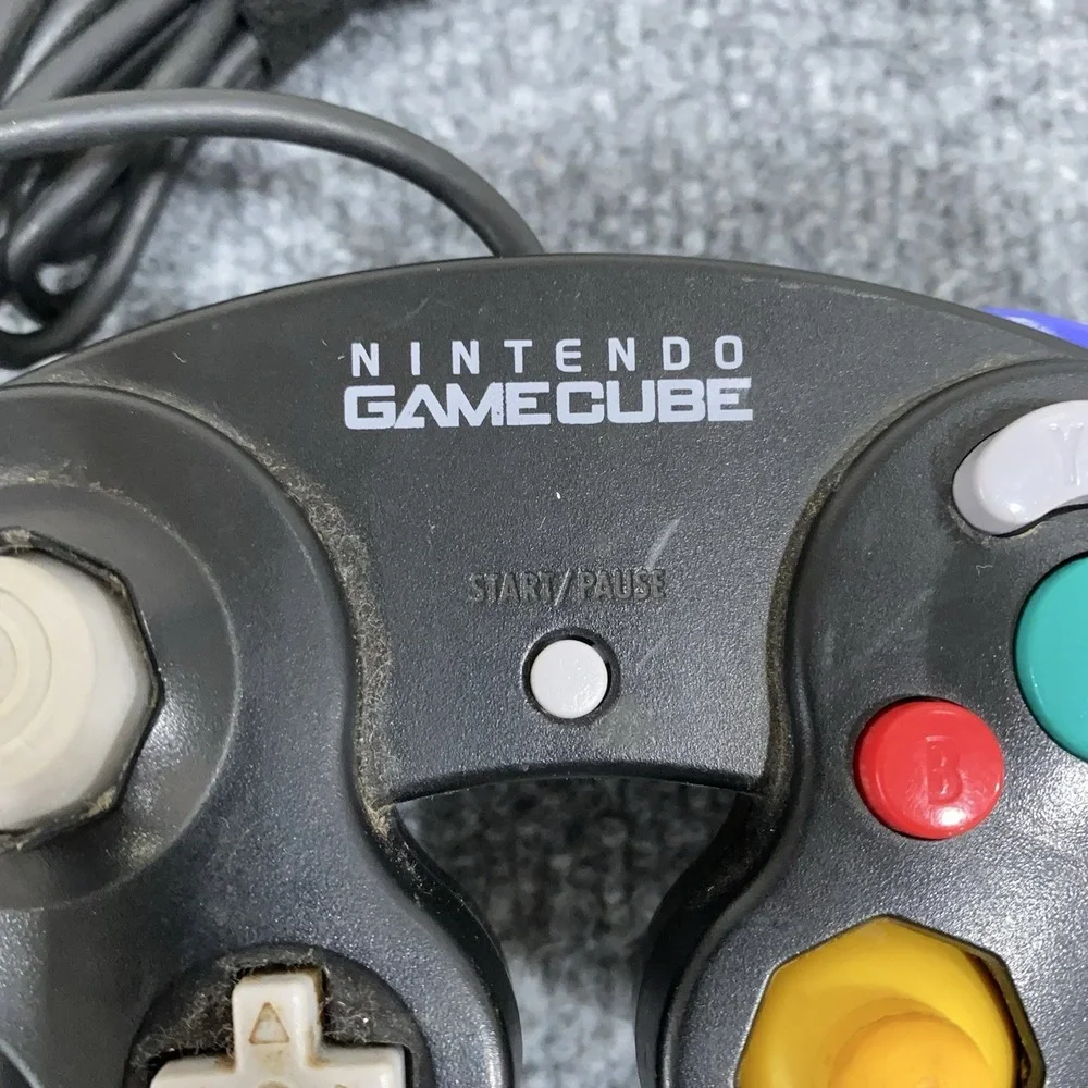 Nintendo‎ GameCube Controller (DOL-003) - Black Super Smash Bros Edition Corded